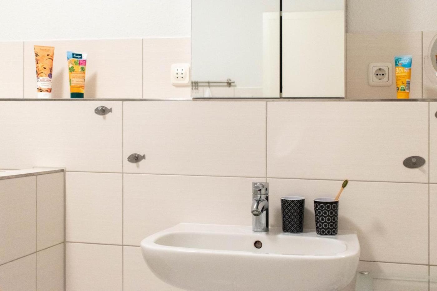 Ferienwohnung Strandvilla Augustusbad 14 Шарбойц Екстер'єр фото